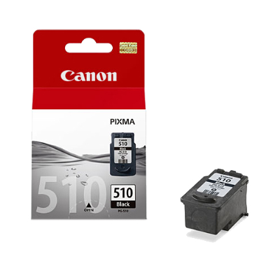 CARTUCCIA CANON PG-510 BLACK ORIGINALE 9 ml. PIXMA MP240, MP260, MX320, MX330